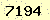 請輸入此驗證碼 : 7194
