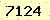 請輸入此驗證碼 : 7124