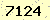請輸入此驗證碼 : 7124