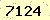請輸入此驗證碼 : 7124