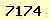 請輸入此驗證碼 : 7174