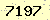 請輸入此驗證碼 : 7197