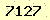 請輸入此驗證碼 : 7127