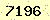 請輸入此驗證碼 : 7196
