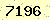 請輸入此驗證碼 : 7196
