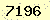 請輸入此驗證碼 : 7196