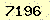 請輸入此驗證碼 : 7196
