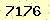 請輸入此驗證碼 : 7176