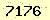 請輸入此驗證碼 : 7176