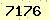 請輸入此驗證碼 : 7176