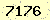 請輸入此驗證碼 : 7176