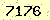 請輸入此驗證碼 : 7176