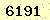 請輸入此驗證碼 : 6191