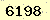 請輸入此驗證碼 : 6198