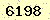 請輸入此驗證碼 : 6198