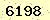 請輸入此驗證碼 : 6198