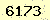 請輸入此驗證碼 : 6173