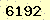 請輸入此驗證碼 : 6192