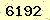 請輸入此驗證碼 : 6192