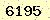 請輸入此驗證碼 : 6195
