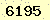 請輸入此驗證碼 : 6195