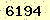 請輸入此驗證碼 : 6194