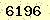 請輸入此驗證碼 : 6196
