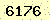 請輸入此驗證碼 : 6176