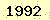 請輸入此驗證碼 : 1992