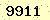 請輸入此驗證碼 : 9911