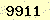 請輸入此驗證碼 : 9911