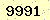 請輸入此驗證碼 : 9991