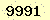 請輸入此驗證碼 : 9991