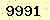 請輸入此驗證碼 : 9991