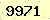 請輸入此驗證碼 : 9971