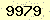 請輸入此驗證碼 : 9979