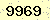 請輸入此驗證碼 : 9969