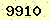 請輸入此驗證碼 : 9910