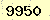 請輸入此驗證碼 : 9950