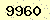 請輸入此驗證碼 : 9960
