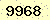 請輸入此驗證碼 : 9968