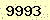 請輸入此驗證碼 : 9993