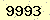 請輸入此驗證碼 : 9993
