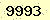 請輸入此驗證碼 : 9993