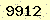 請輸入此驗證碼 : 9912