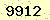 請輸入此驗證碼 : 9912