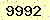 請輸入此驗證碼 : 9992