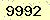 請輸入此驗證碼 : 9992