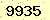 請輸入此驗證碼 : 9935