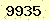 請輸入此驗證碼 : 9935